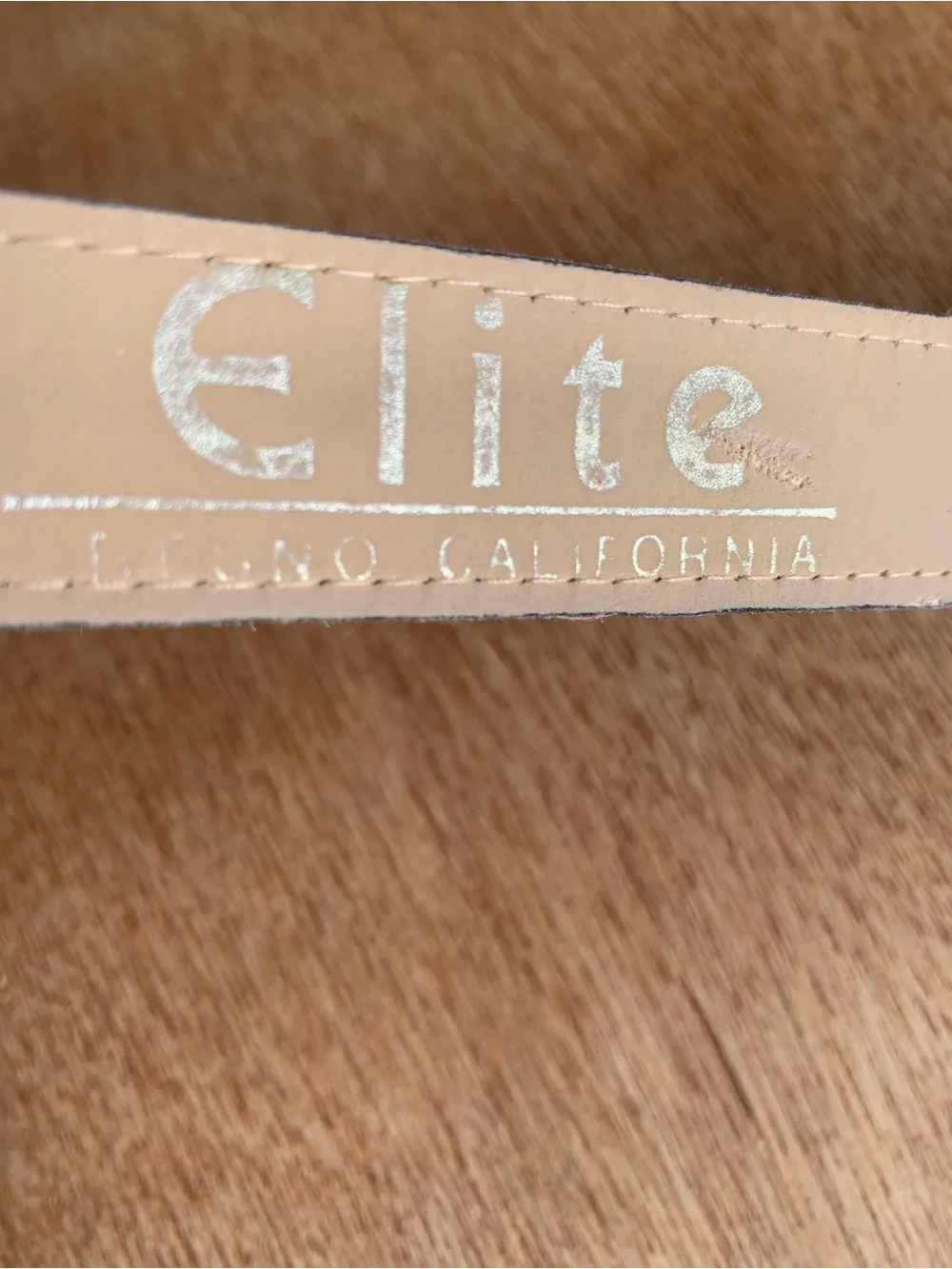 Elite Fresno CA  Lime Green Hair on Hide Leather Cowhide Belt  Medium